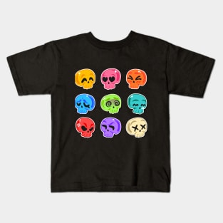 Pride Skulls cute Kids T-Shirt